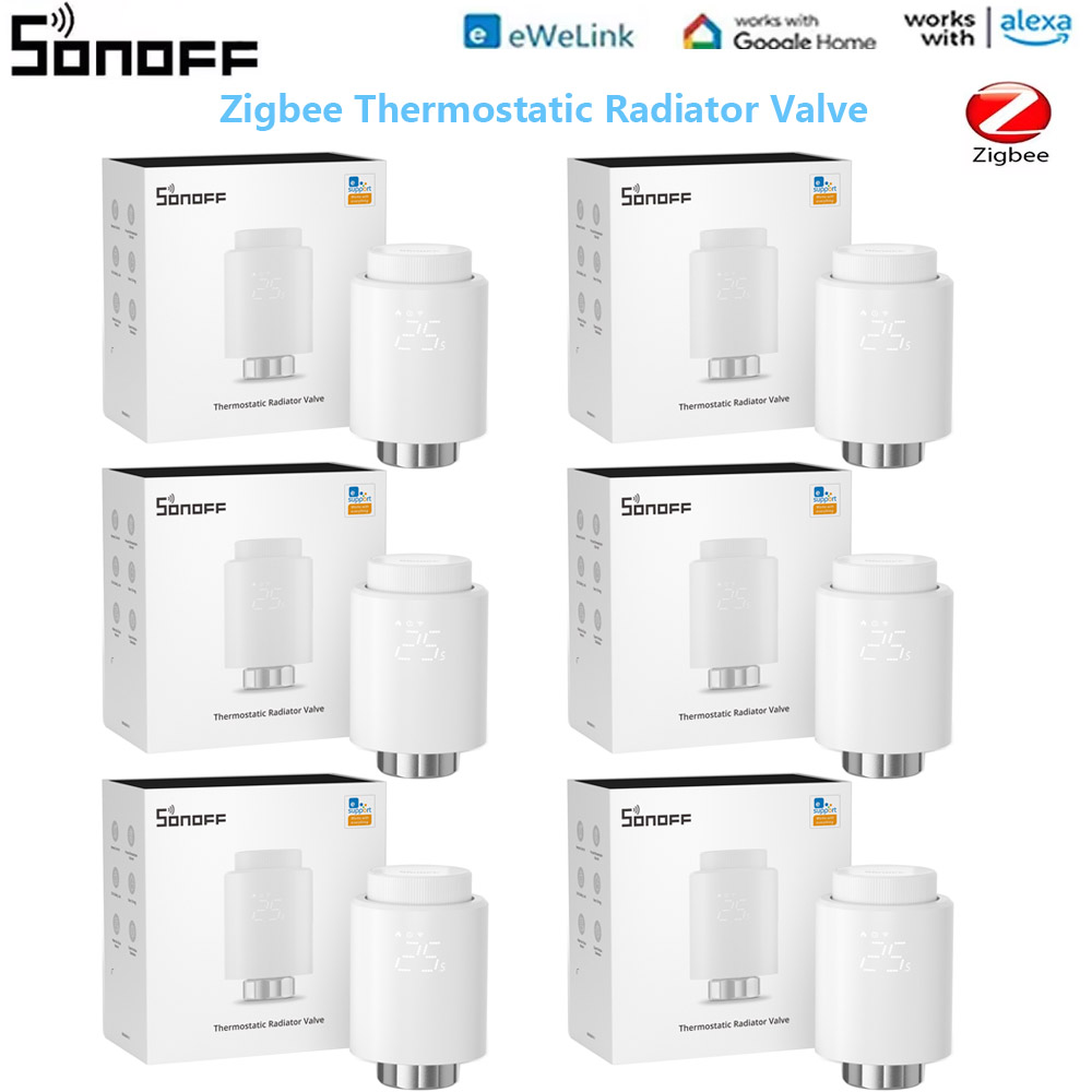 Smart Home Mqtt - SONOFF-Vanne thermostatique intelligente TRV Zigbee, pour