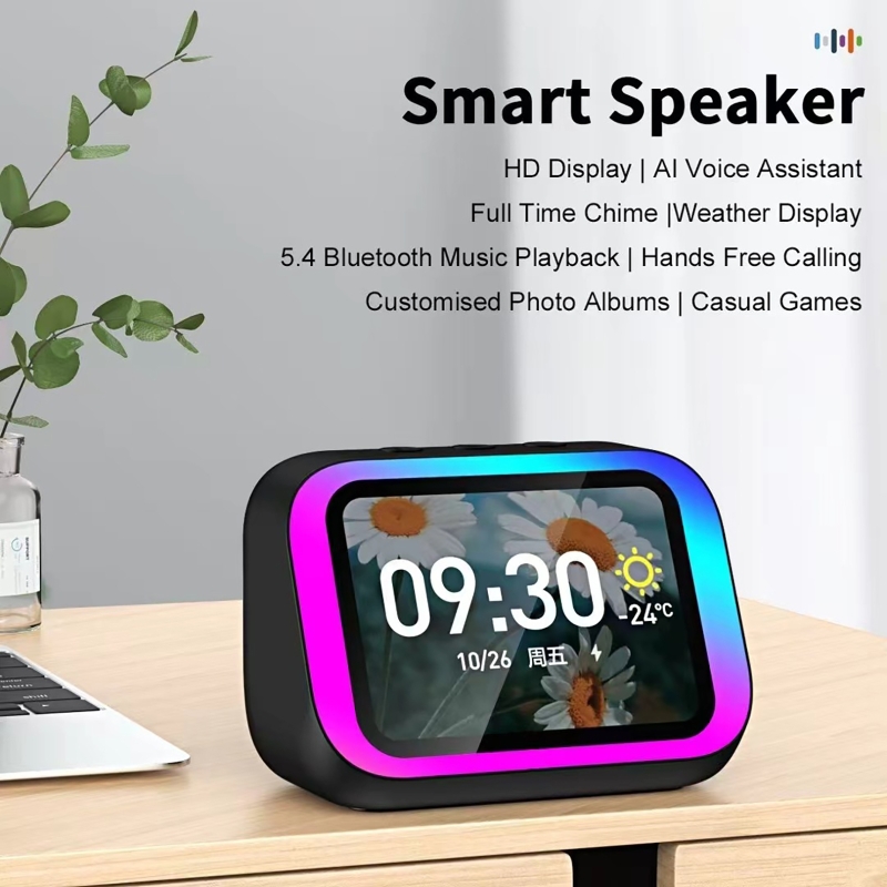 Smart Home Lighting - Assistant vocal IA, enceinte Bluetooth avec