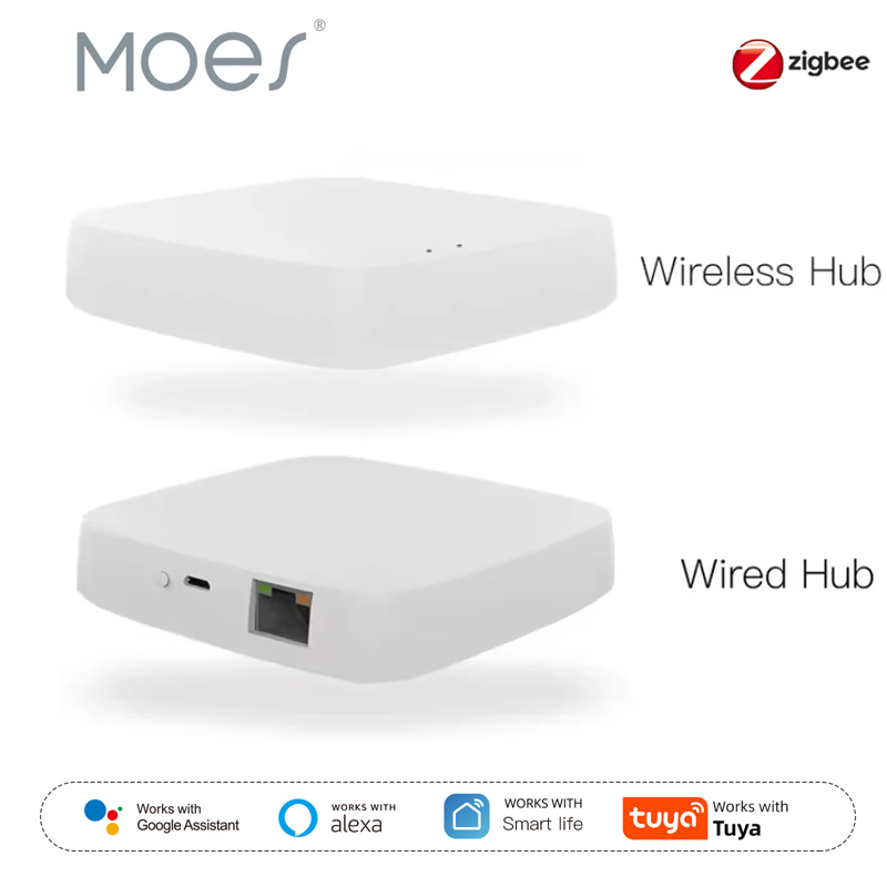 Smart Home Hub Ikea - Moes Tuya ZigBee 3.0 Hub passerelle