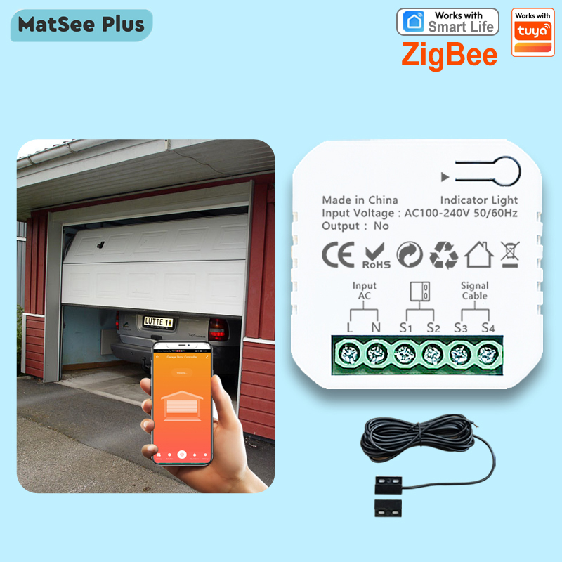 Smart Home Plus - Contrôleur d'ouverture de porte de garage
