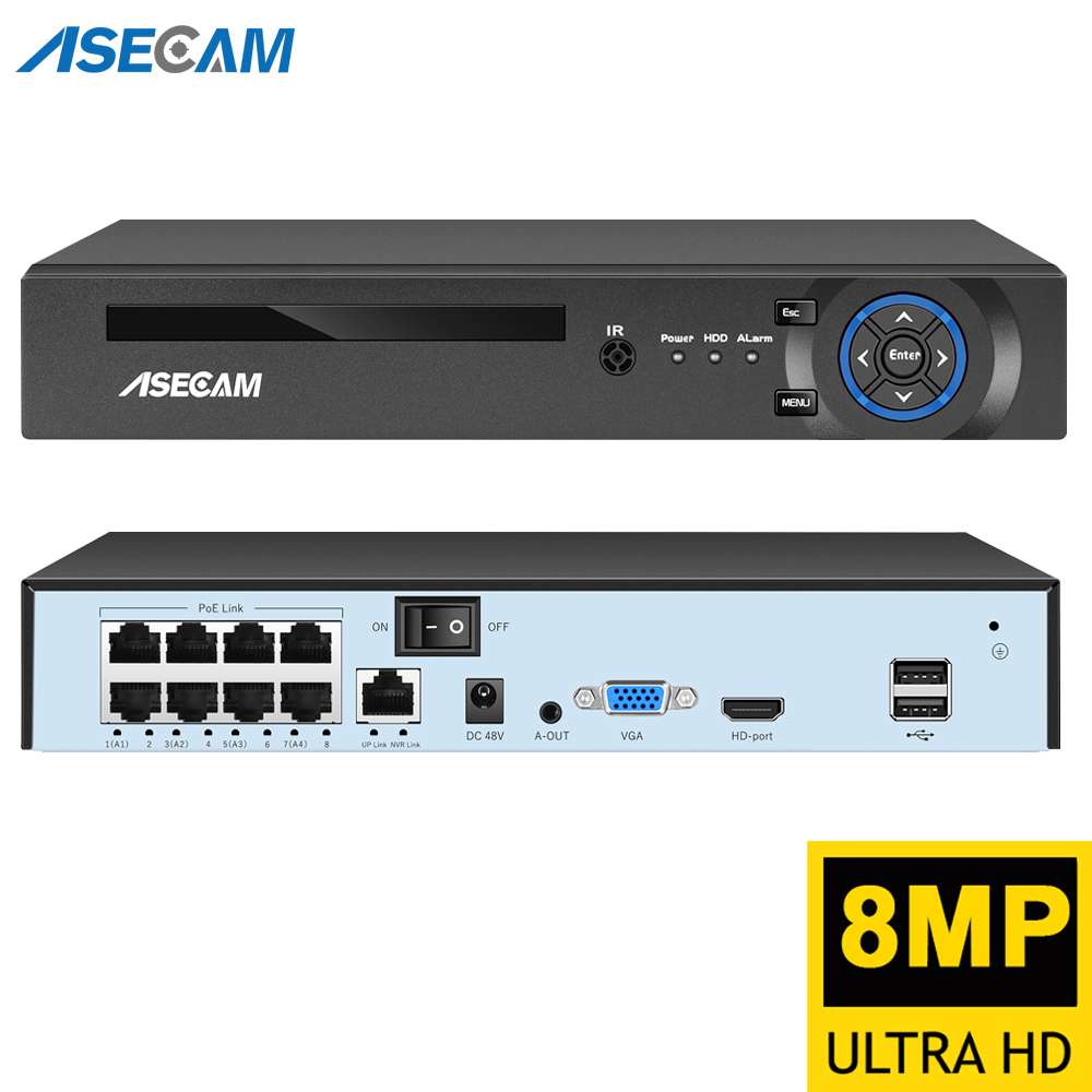Security Ip Camera - Super 8MP POE NVR enregistreur vidéo