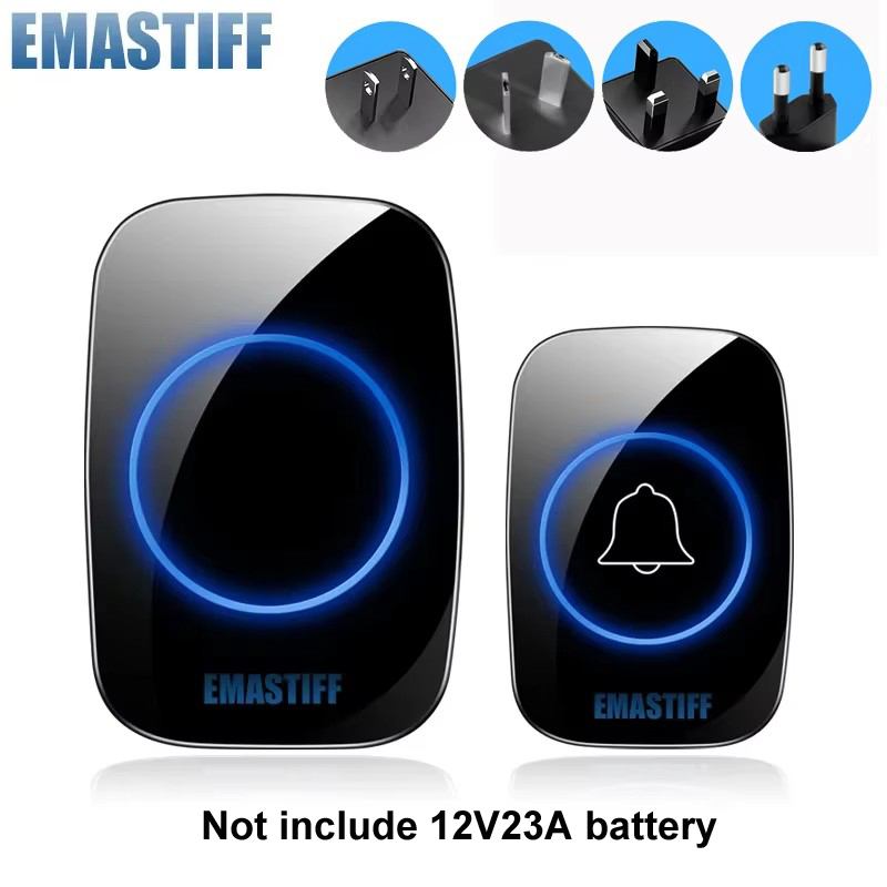 Smart Home Europe - Sonnette de bienvenue intelligente sans fil,