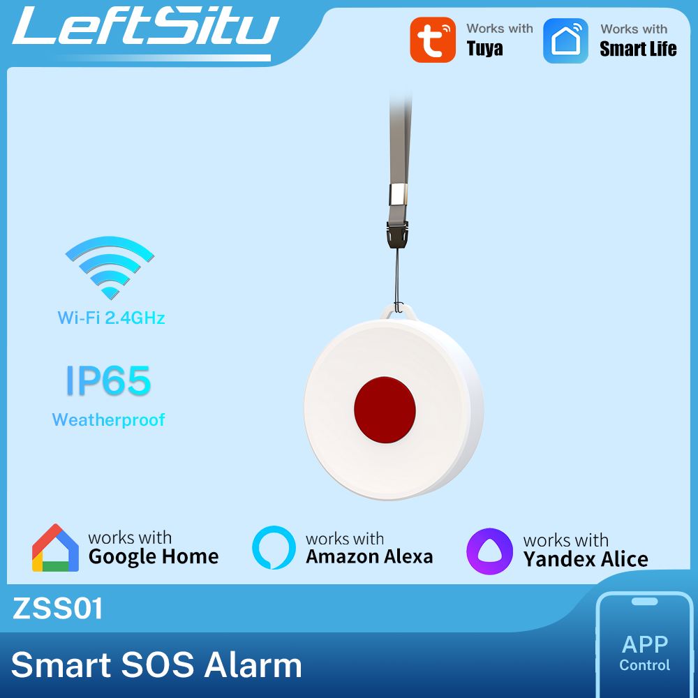 Smart Home Zigbee - Bouton intelligent Tuya ZigBee IP65, interrupteur