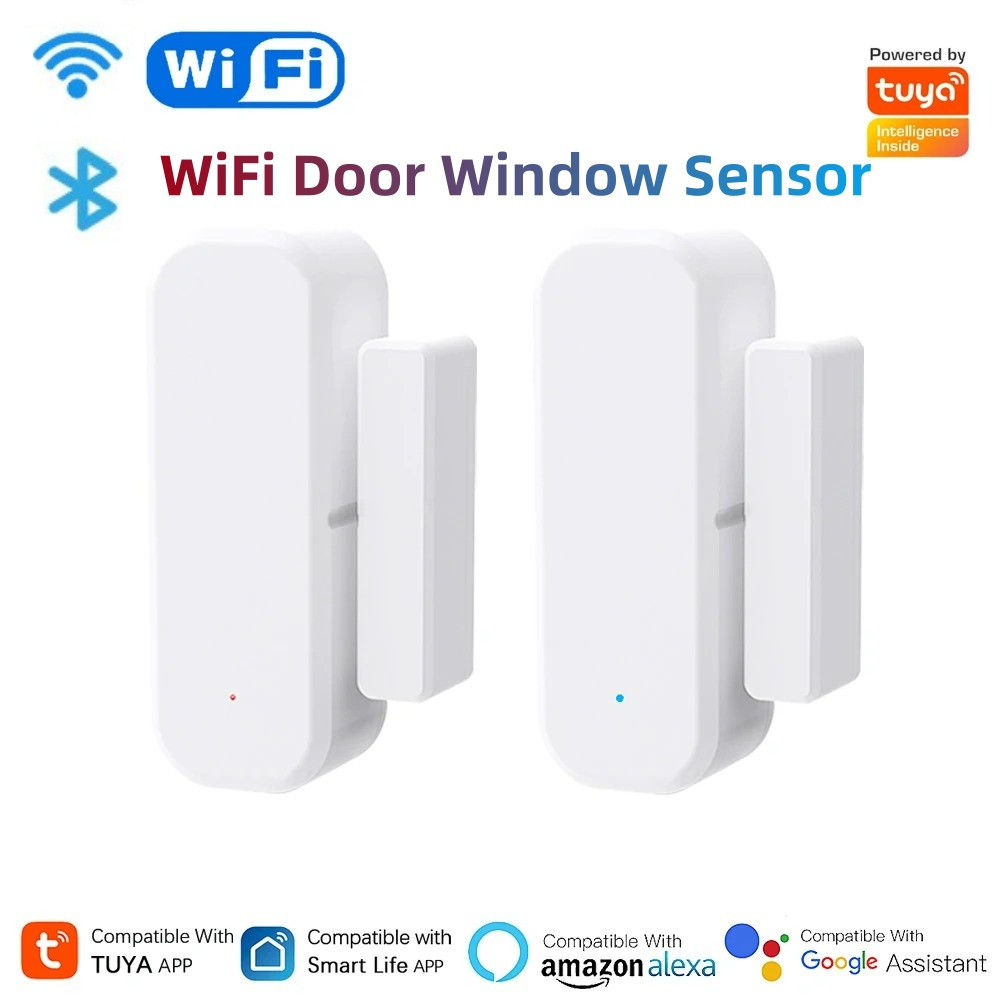 Smart Home Ecosystems - Capteur de porte/fenêtre intelligent WiFi Tuya,