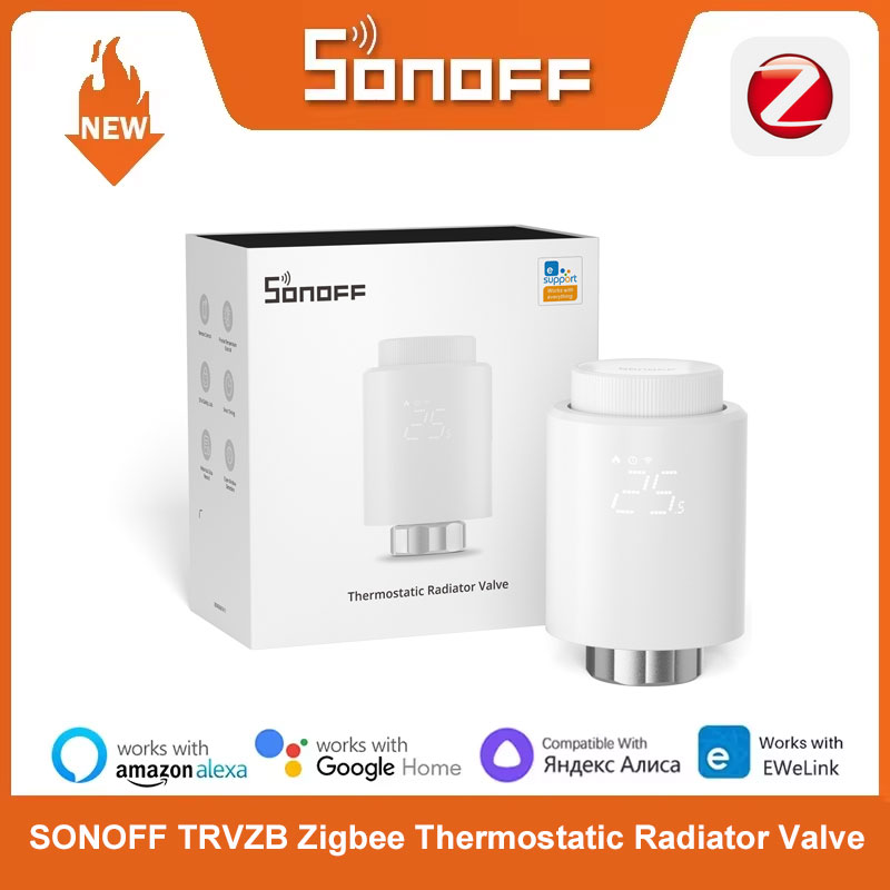 Smart Home Mqtt - Vanne thermostatique de radiateur SONOFF TRVZB