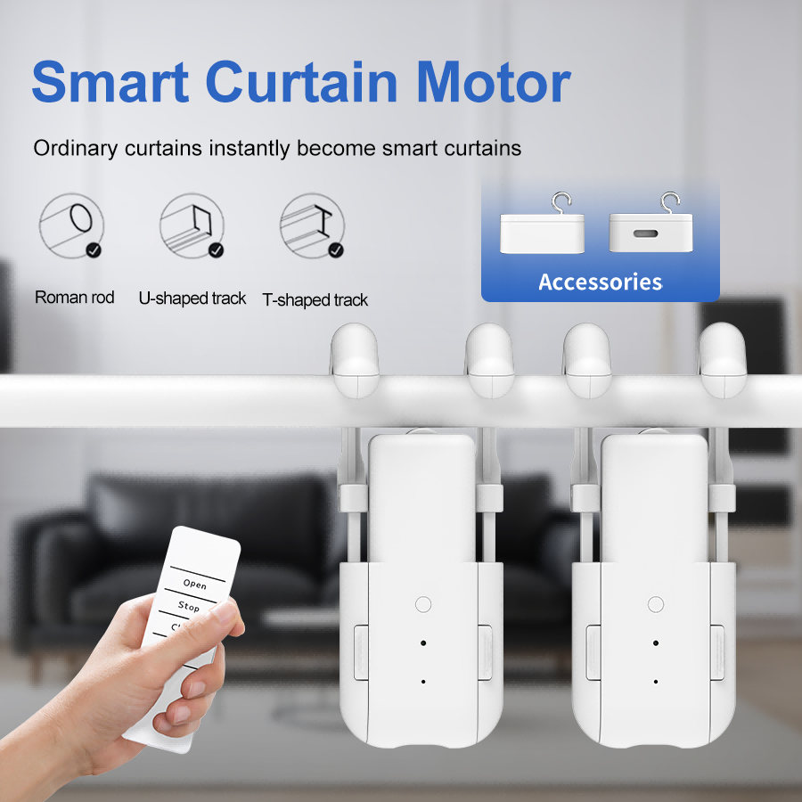 Smart Home Elements - Ouvre-rideau intelligent pour la maison, électronique