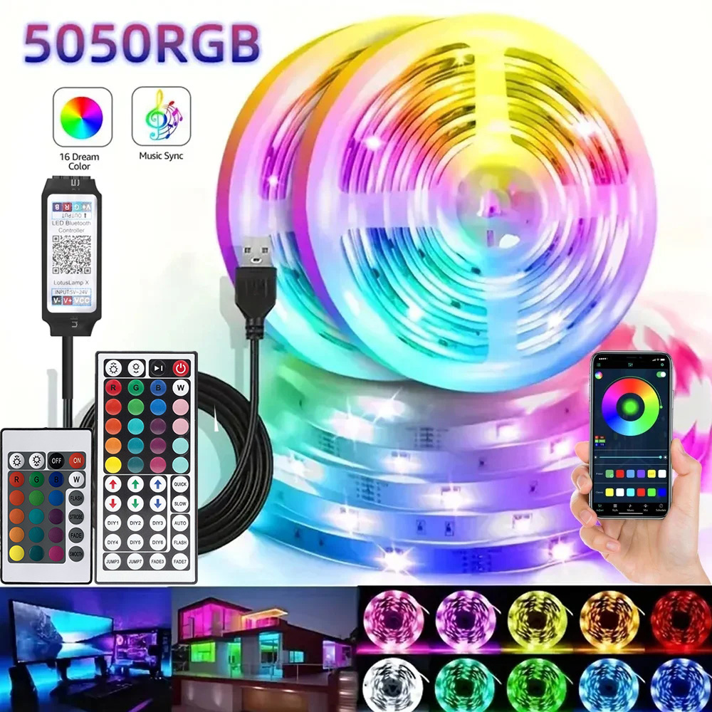 Smart Home Lighting - Bande lumineuse LED RGB intelligente pour