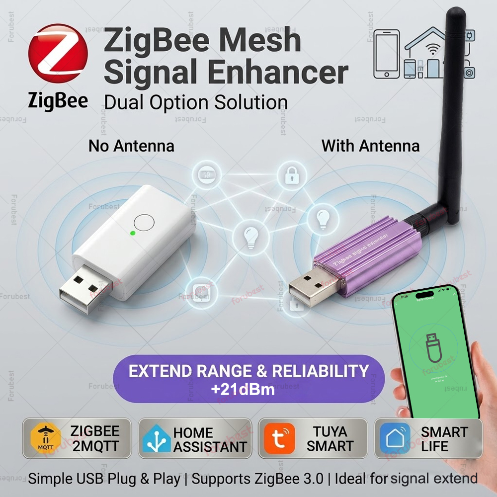 Smart Home Mqtt - Répéteur de signal ZigBee, amplificateur de
