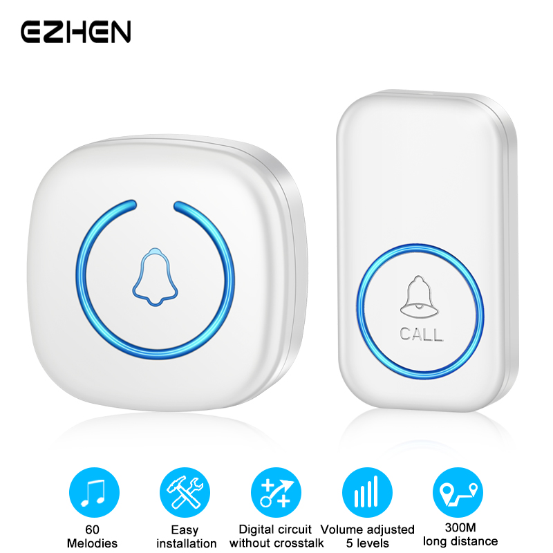 Smart Home Europe - EZHEN sonnette sans fil intelligente sonnette