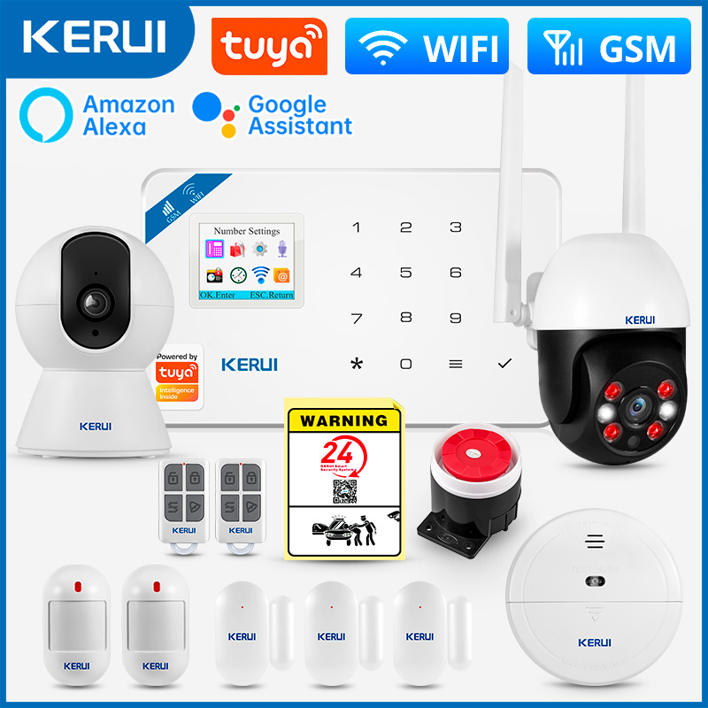 Smart Home Ecosystems - KERUI W181 système d'alarme sécurité maison