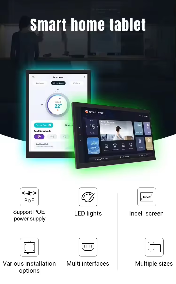Smart Home Mqtt - Nouvelle tablette Android POE 2026 de