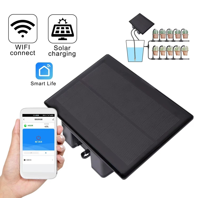 Smart Home Elements - Kit de Machine d'arrosage automatique solaire