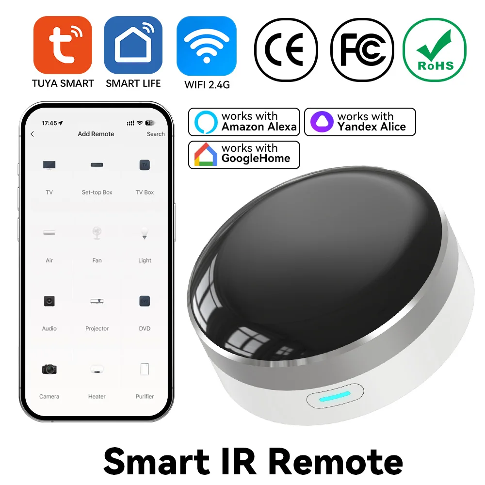 Smart Home Hub Ikea - YFK Télécommande universelle intelligente WiFi IR