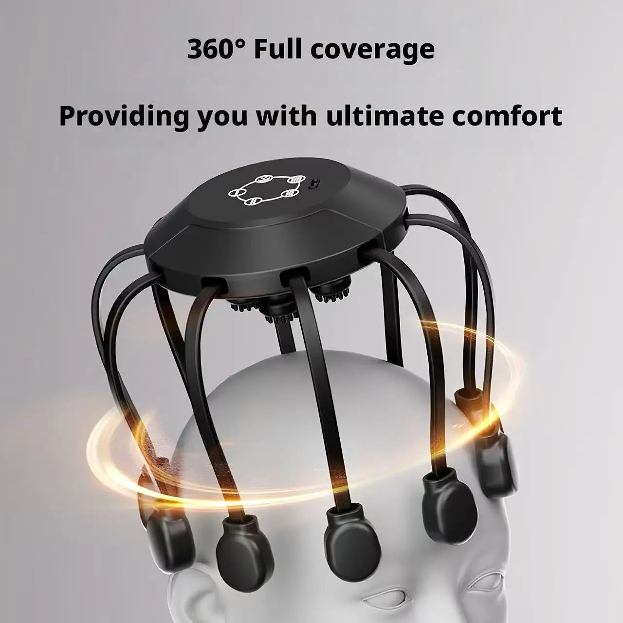 Smart Home Wellness - Masseur de tête électrique Octopus à