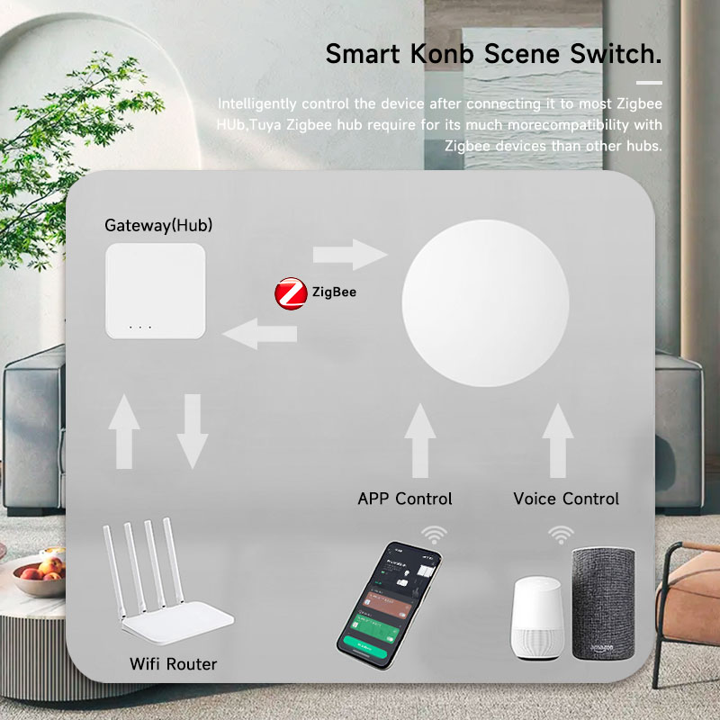 Tuya ZigBee – bouton intellige - Smart Home Zigbee avis et prix