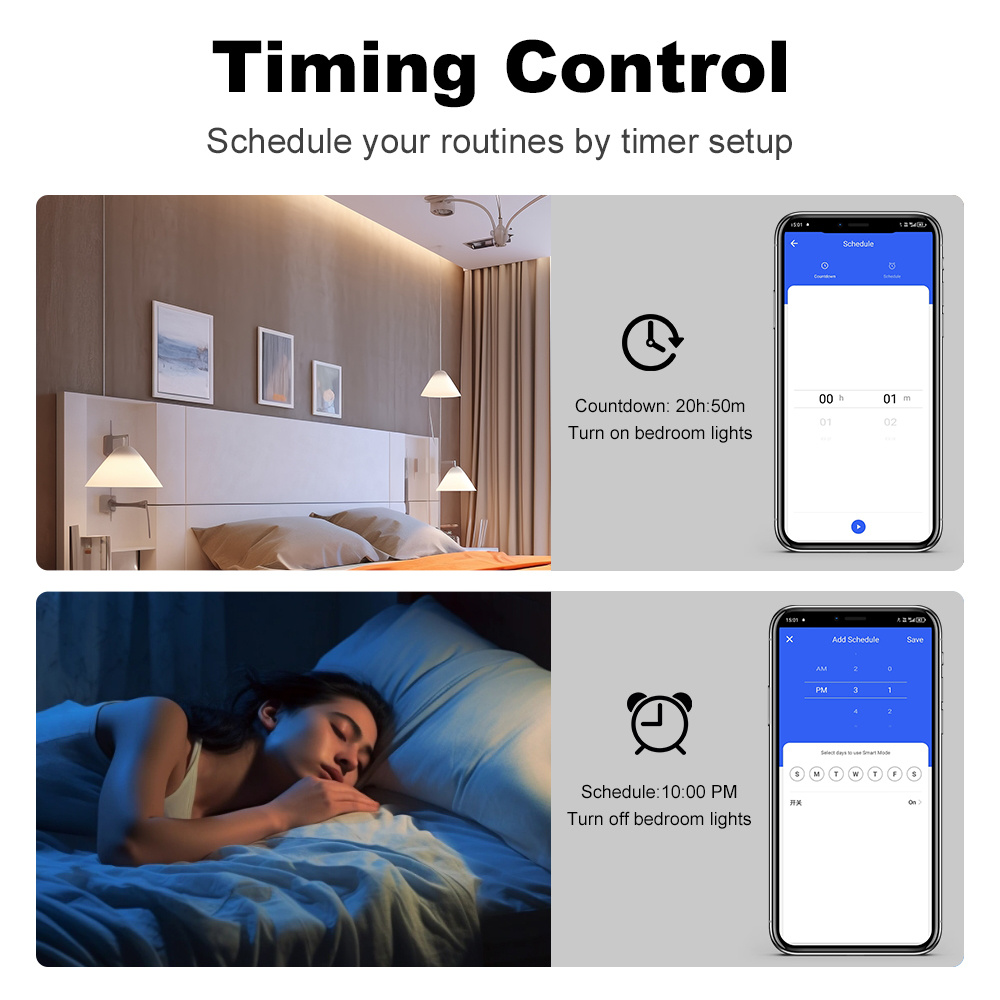 Interrupteur intelligent Manho - Smart Home Lighting avis et prix