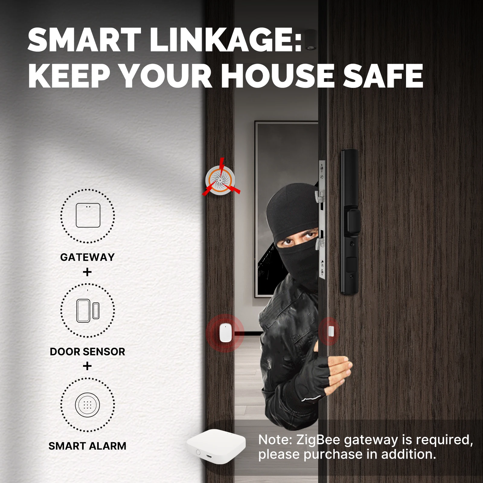 MOES Tuya Smart ZigBee capteur - Smart Home Ecosystems avis et prix