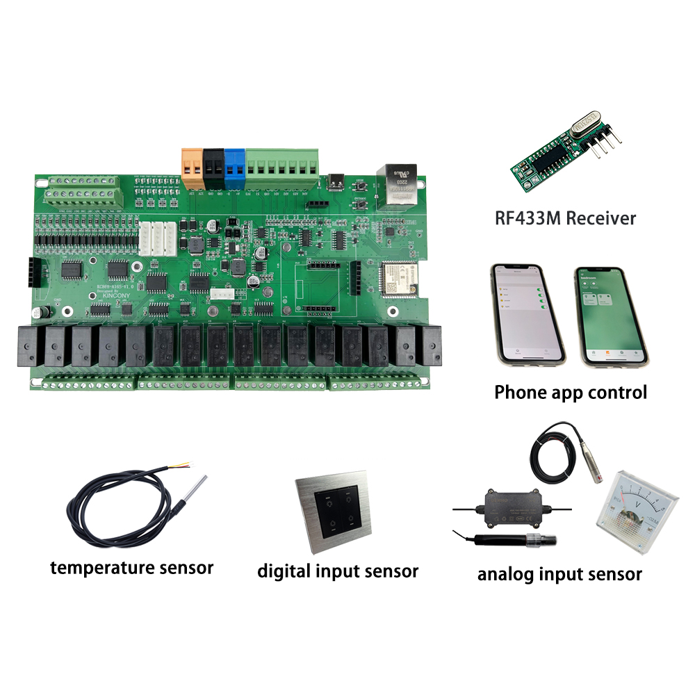 Module de relais KC868-A16S ES - Smart Home Mqtt avis et prix