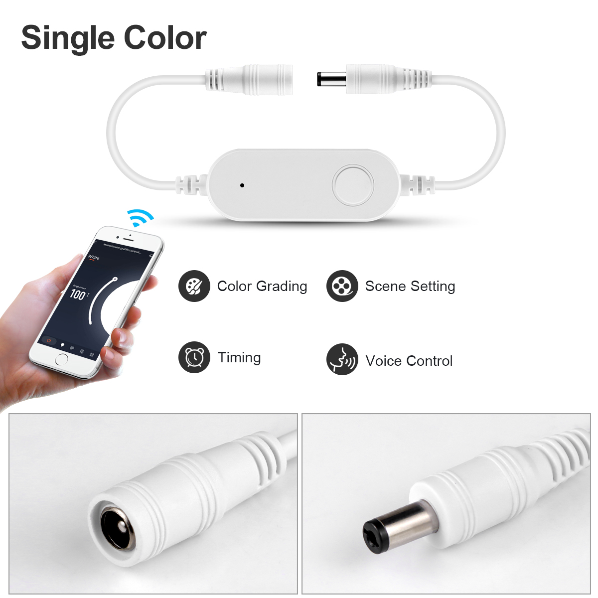 Contrôleur de bande LED RGB, c - Smart Power Strip avis et prix