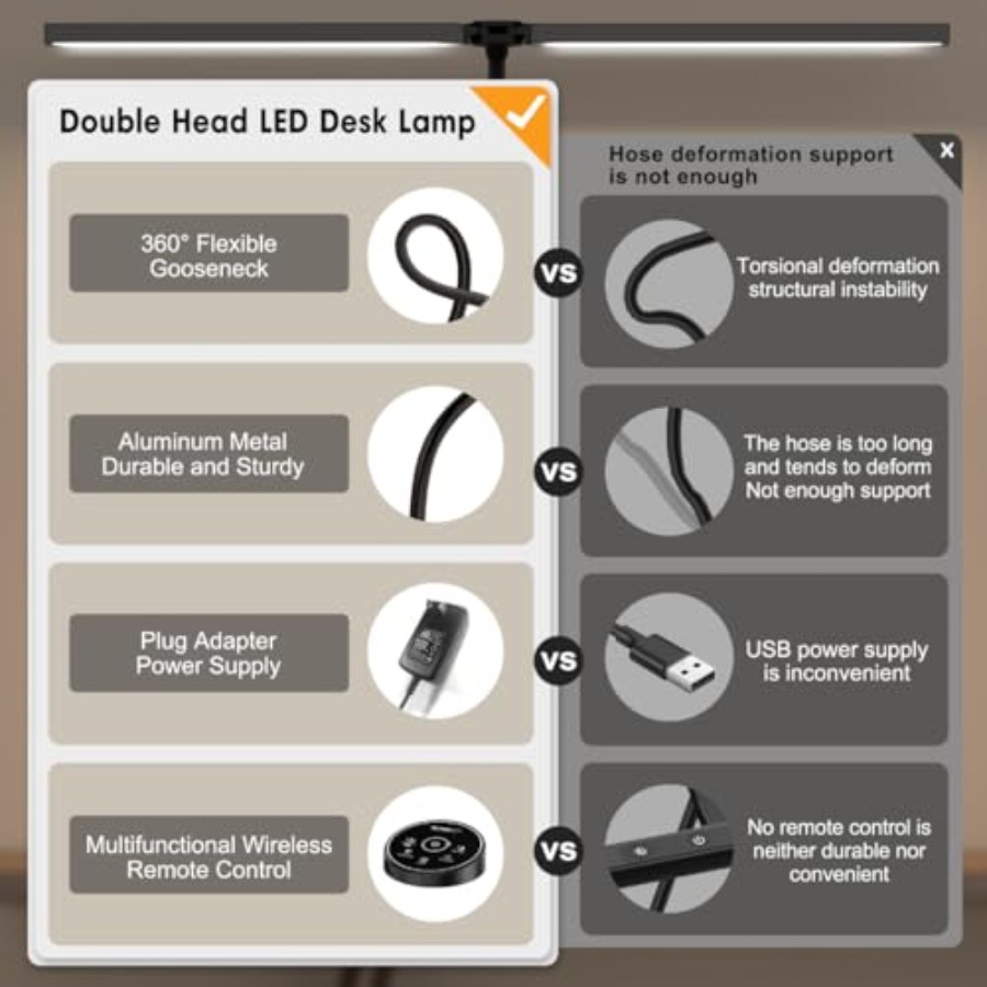 Lampe de bureau LED pour le bu - Smart Home Lighting avis et prix