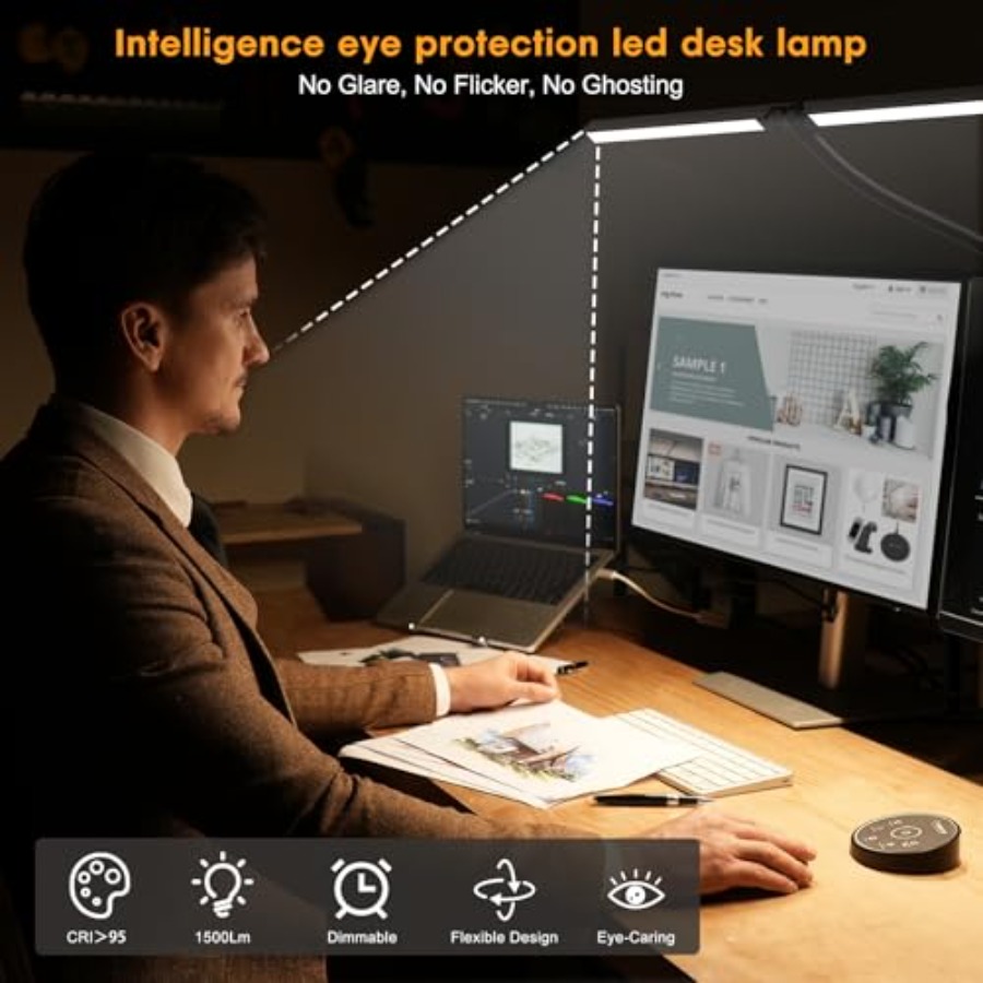Lampe de bureau LED pour le bu - Smart Home Lighting avis et prix