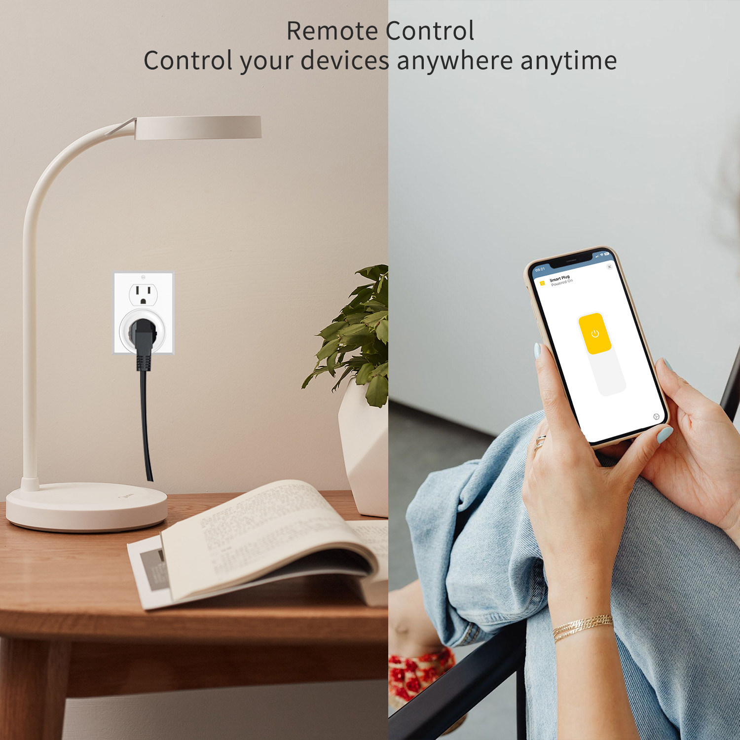 Prise intelligente ronde HomeK - Smart Home Elements avis et prix