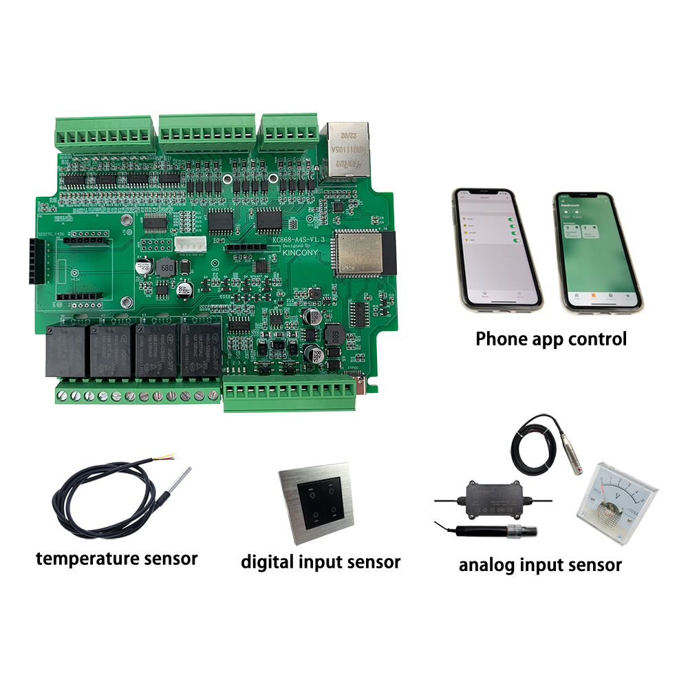 Carte relais KC868-A4S ESP32 E - Smart Home Mqtt avis et prix