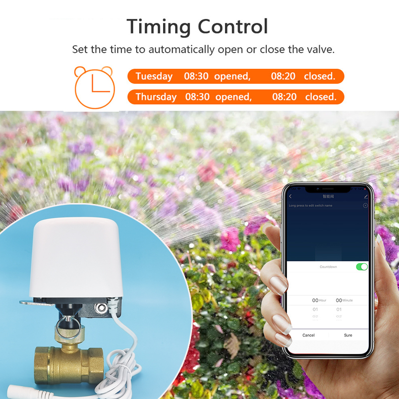 Vanne d'eau intelligente Tuya  - Smart Home Elements avis et prix