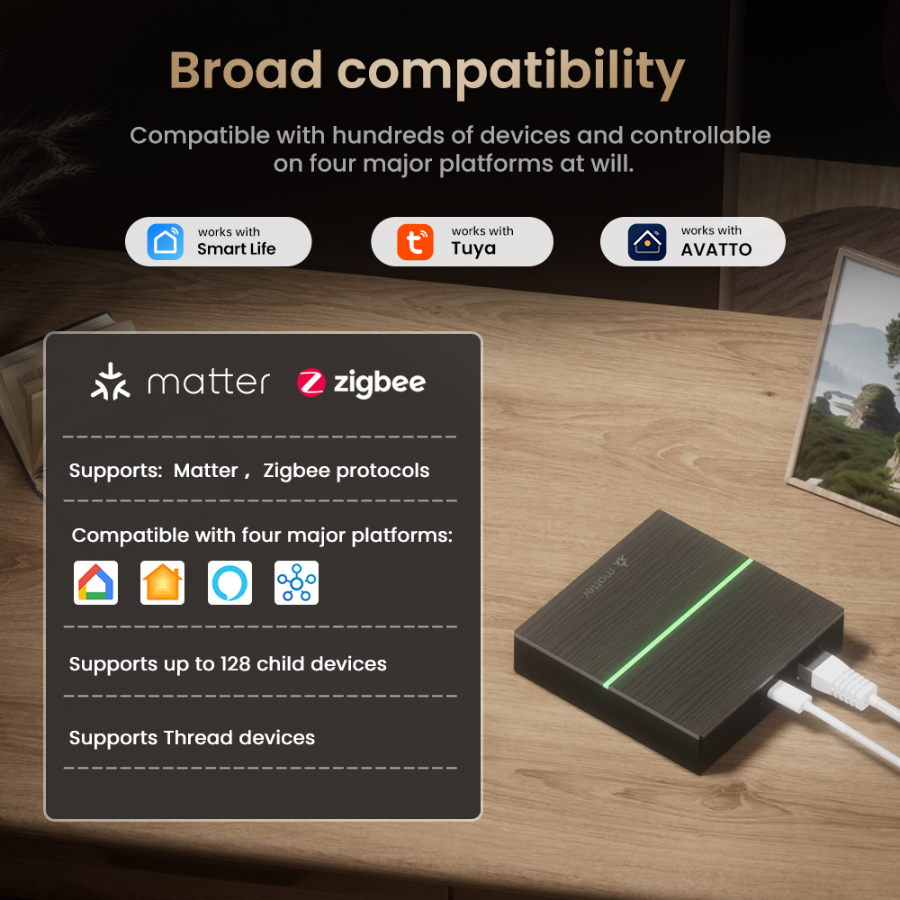 AVATTO Matter Smart Wired Gate - Smart Home Hub Ikea avis et prix