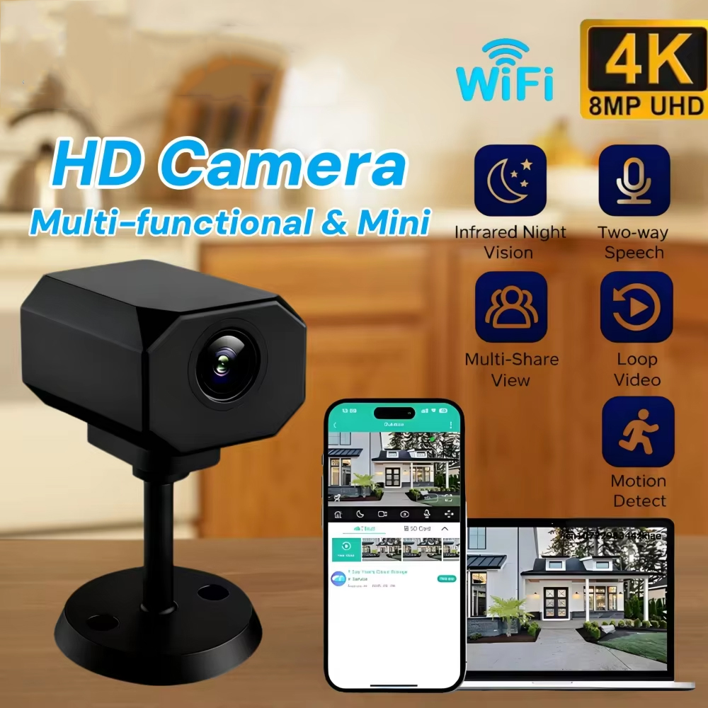 Caméra de sécurité WiFi HD 4K  - Smart Home Design avis et prix