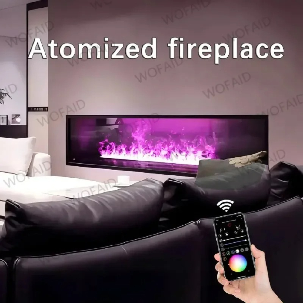 Cheminée à eau atomisée flamme - Smart Home Interior avis et prix