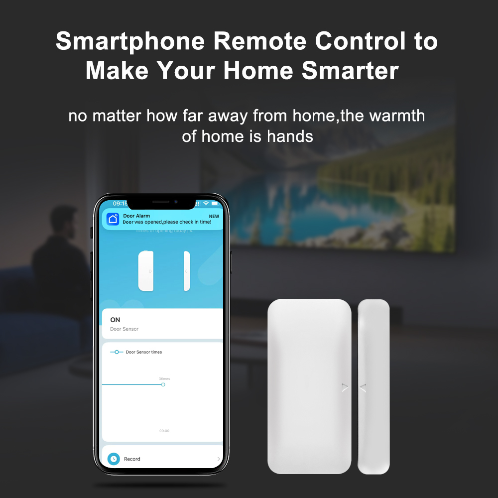 Capteur de porte/fenêtre sans  - Smart Home Ecosystems avis et prix