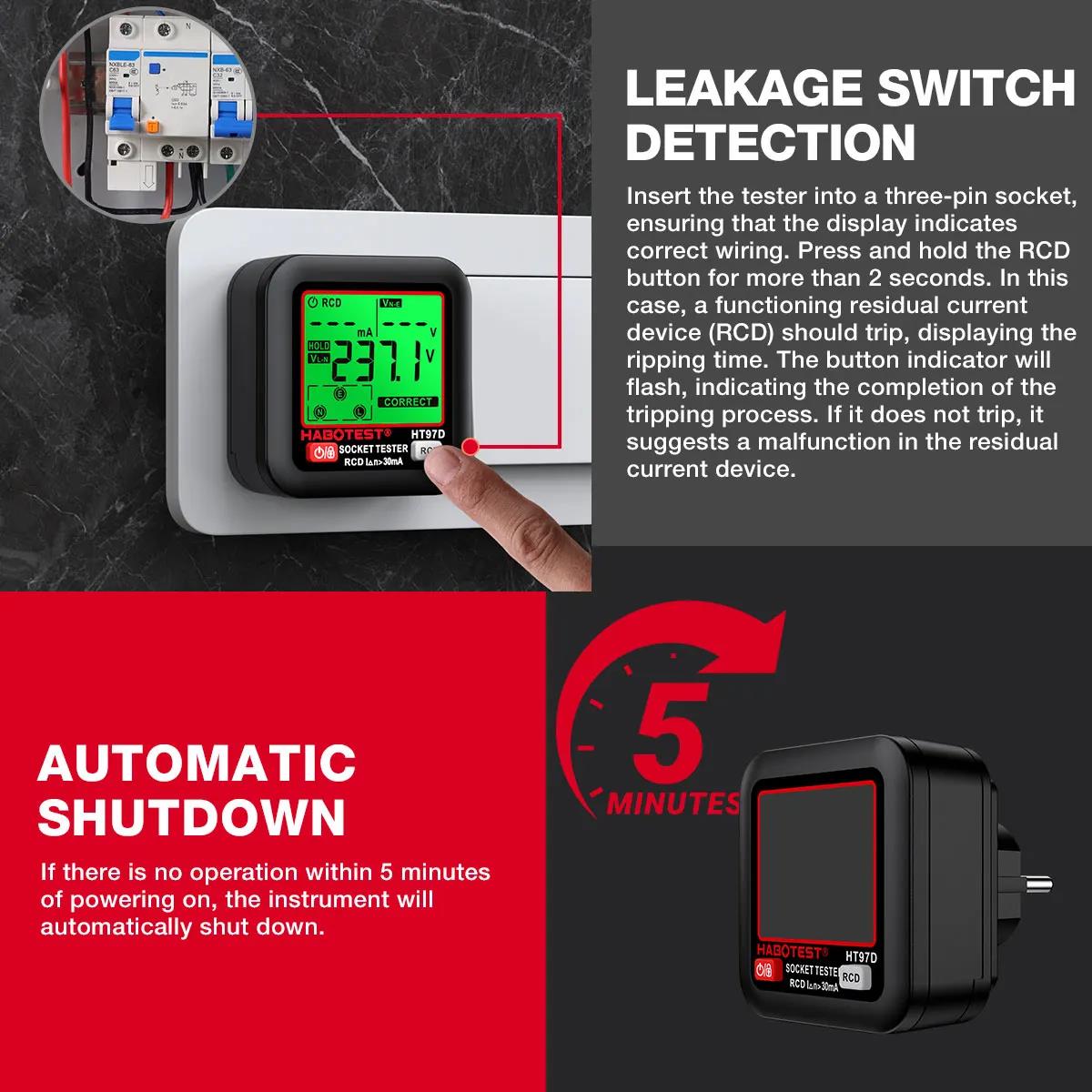 HABOTEST HT97 Testeur de Prise - Smart Home Europe avis et prix