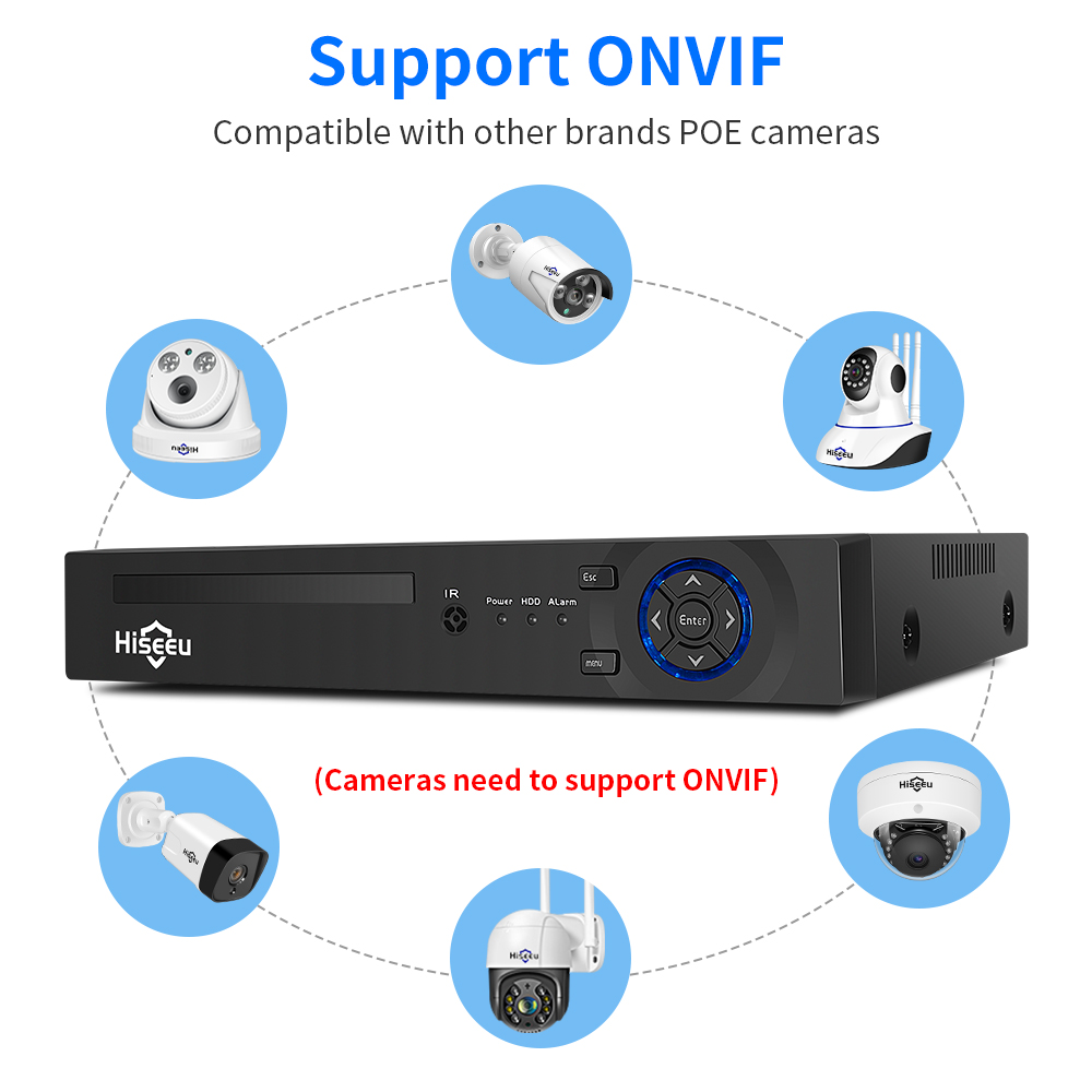 Hiseeu – Kit de système de cam - Security Ip Camera avis et prix