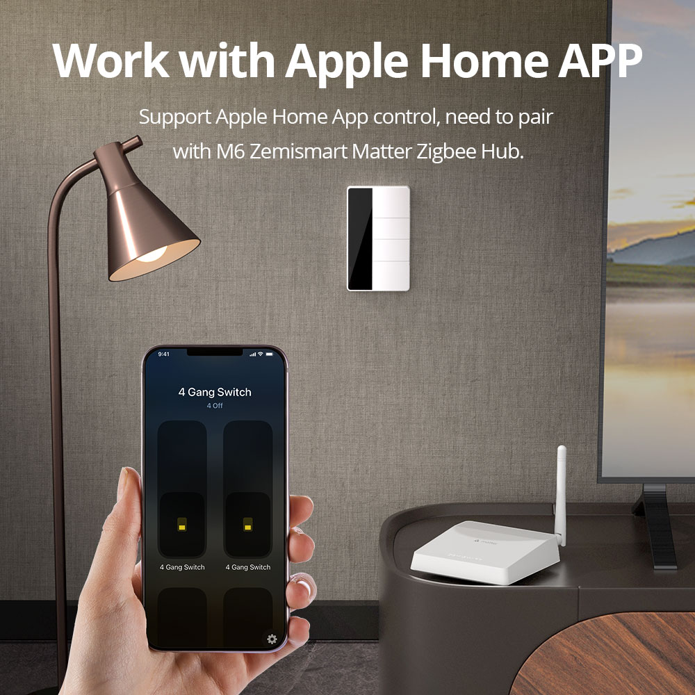Interrupteur à bouton-poussoir - Smart Home Zigbee avis et prix