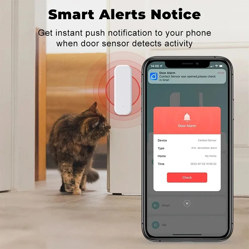 Capteur de porte/fenêtre intel - Smart Home Ecosystems avis et prix
