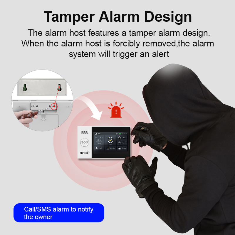 PGST alarme intelligente anti  - Smart Home Ecosystems avis et prix