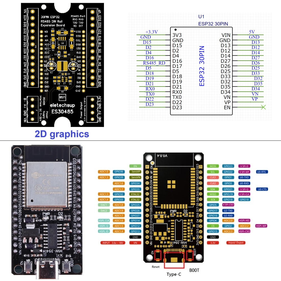 Entrée d'alimentation cc 7-30V - Smart Home Mqtt avis et prix