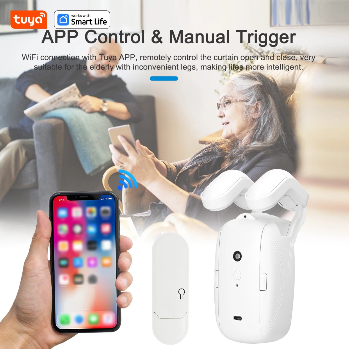1/2 Robot de rideau intelligen - Smart Home Hub Ikea avis et prix