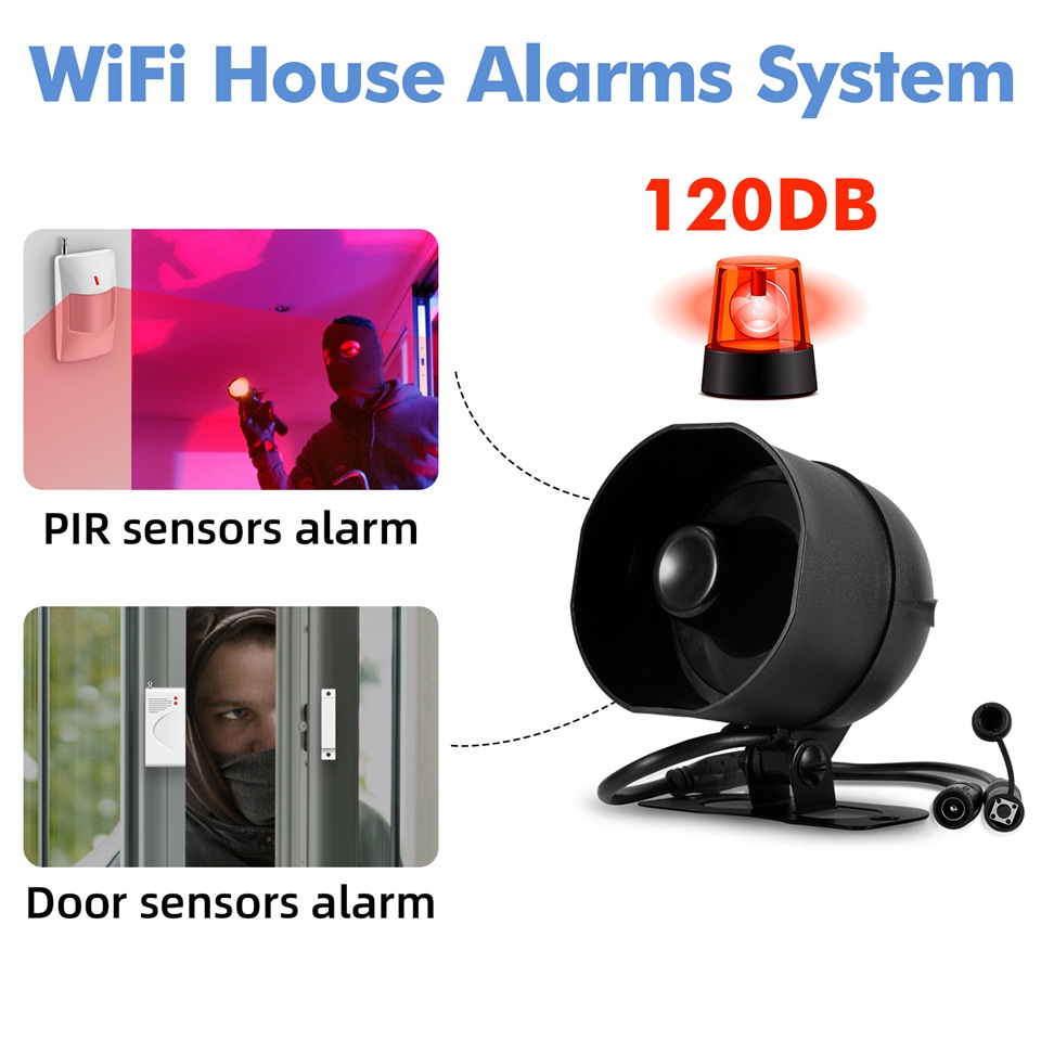 KERUI – système d'alarme sirèn - Smart Home Ecosystems avis et prix