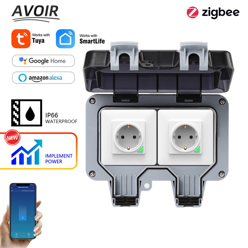 Avoir Tuya Zigbee prises élect - Smart Home Elements avis et prix