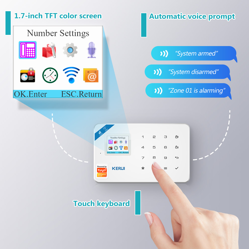 KERUI W181 système d'alarme sé - Smart Home Ecosystems avis et prix