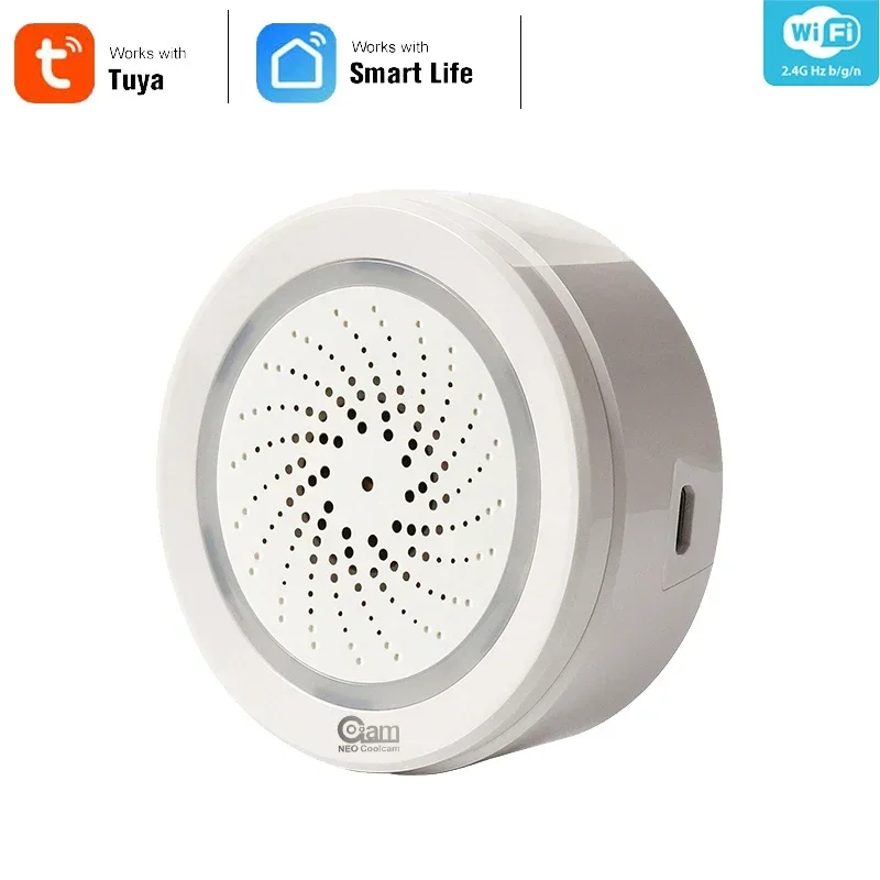 NEO Coolcam – sirène d'alarme  - Smart Home Nas avis et prix