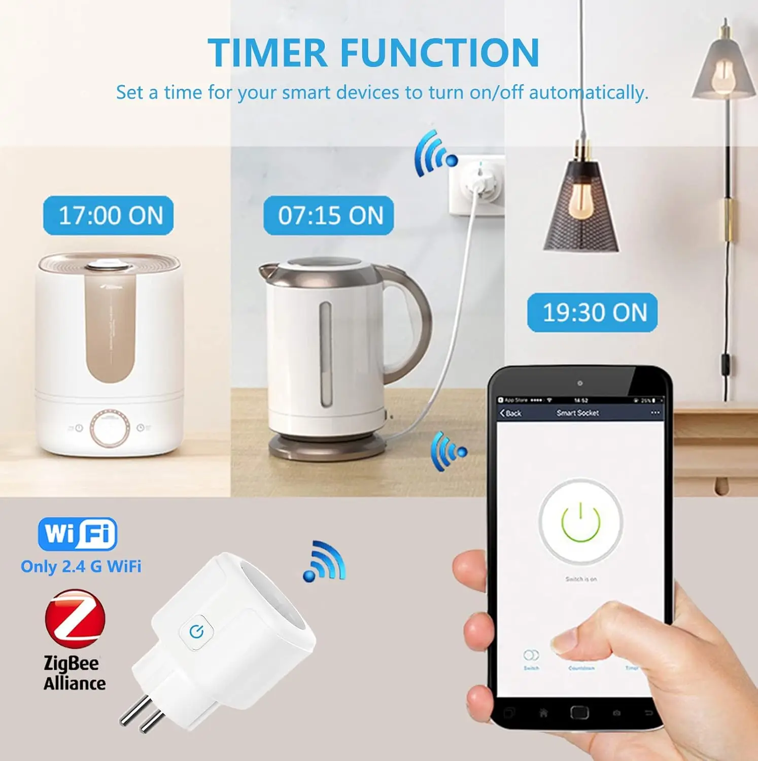 Prise intelligente ZigBee EU 1 - Smart Home Europe avis et prix