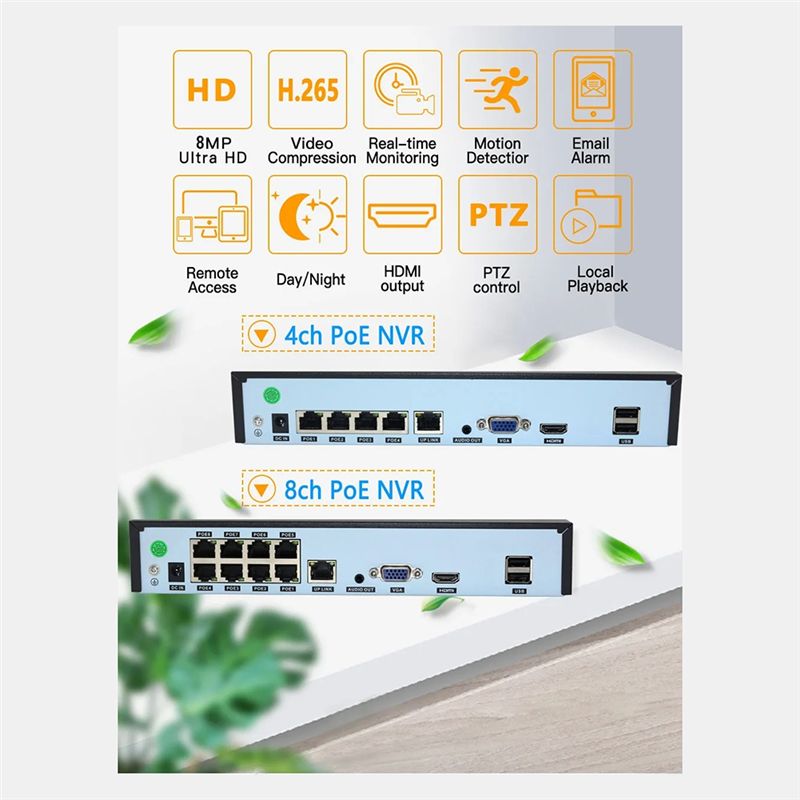 Enregistreur vidéo NVR 8 canau - Security Ip Camera avis et prix