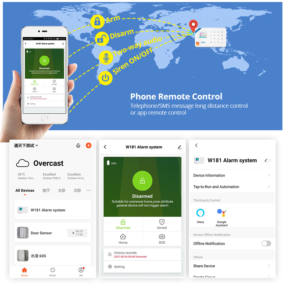 KERUI Activ- Kit de système d' - Smart Home Ecosystems avis et prix