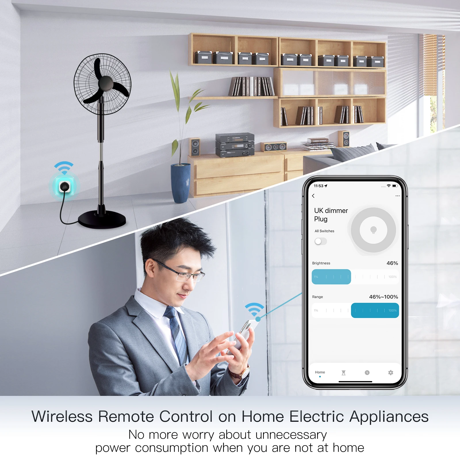 Prise intelligente WiFi MOES T - Smart Home Europe avis et prix