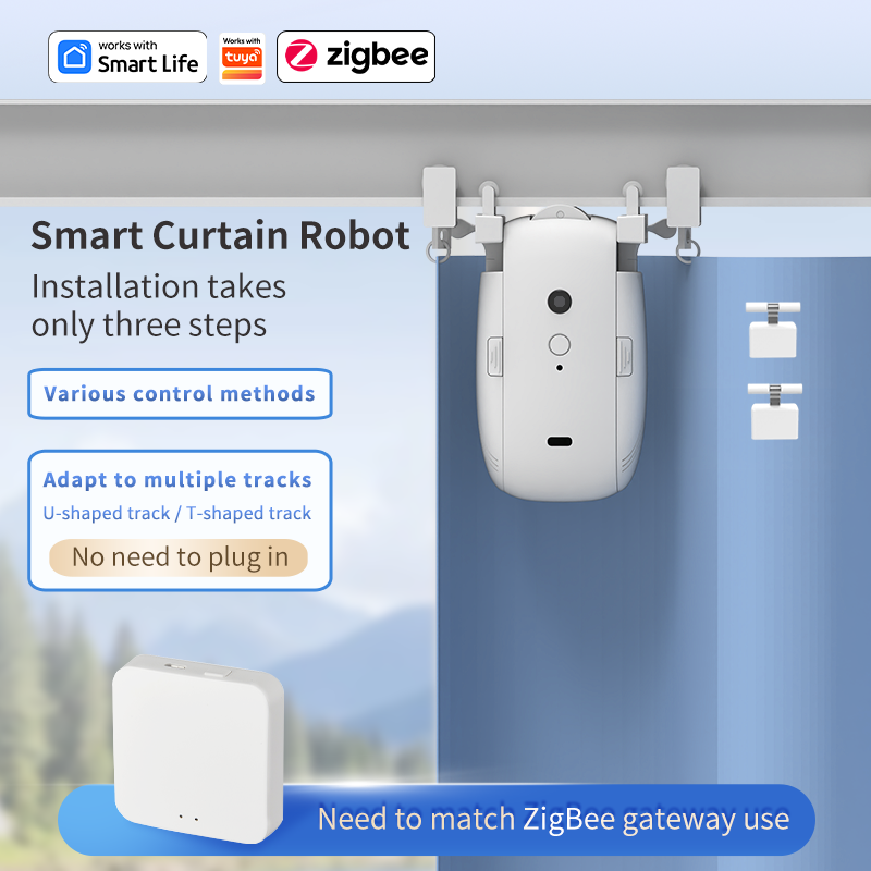 Zigbee – pilote de rideau inte - Smart Home Elements avis et prix