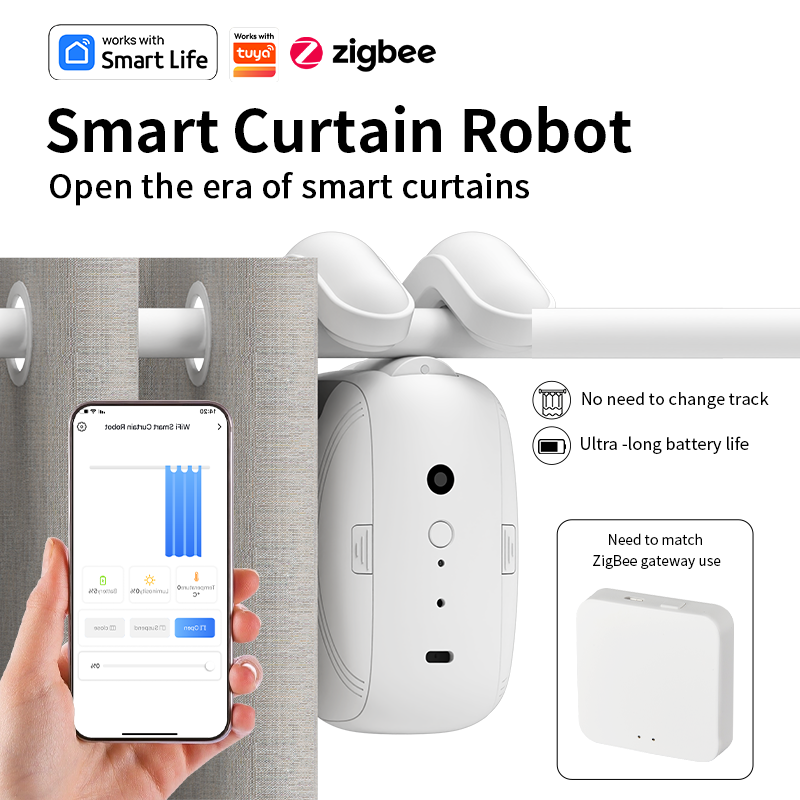 Zigbee – pilote de rideau inte - Smart Home Elements avis et prix