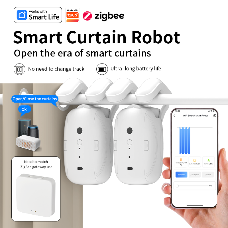 Zigbee – pilote de rideau inte - Smart Home Elements avis et prix